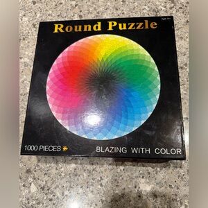 Colorful Round Puzzle - 1000 Pieces